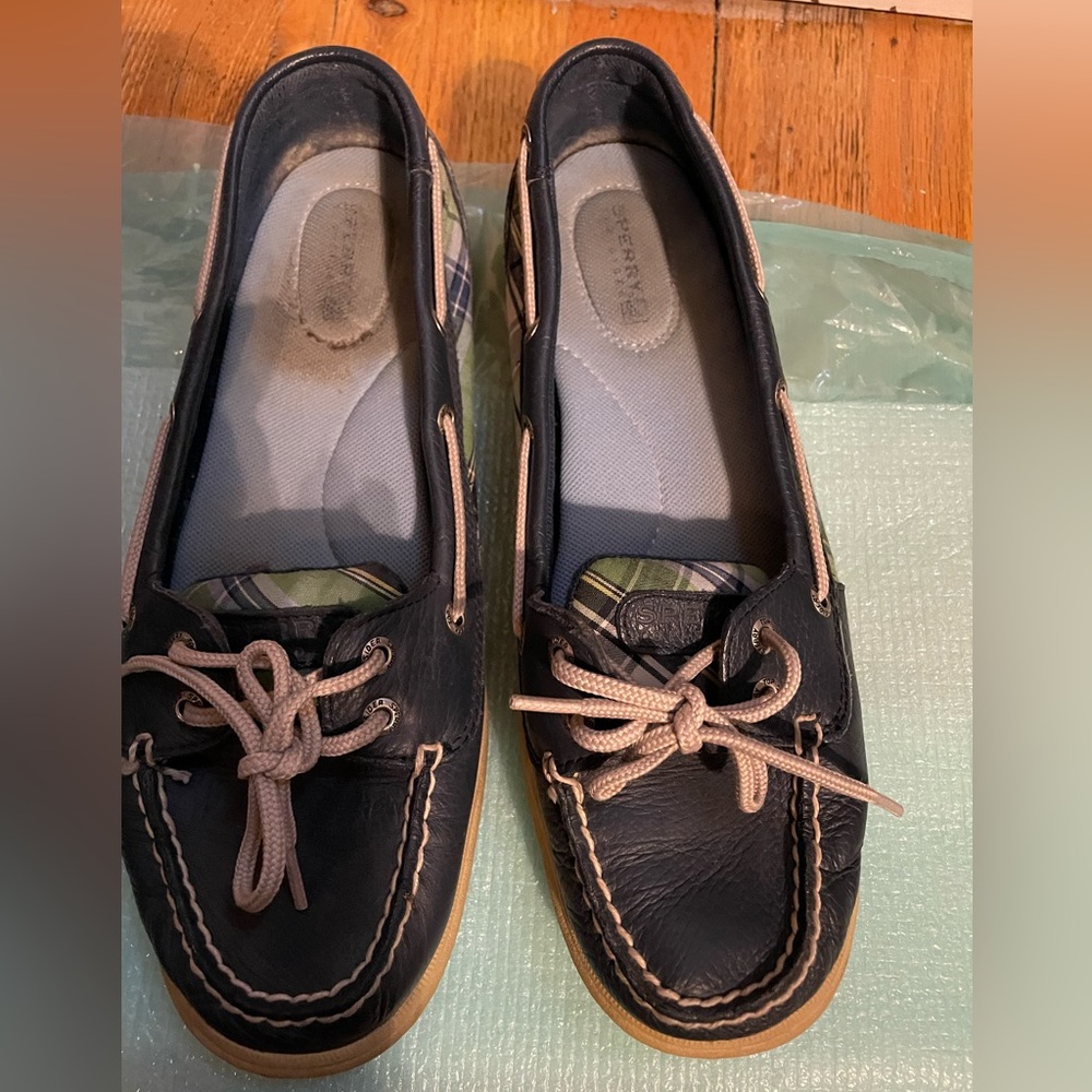 Sperry navy women’s shoes